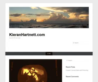 Kieranhartnett.com(Now with 50% less sugar) Screenshot