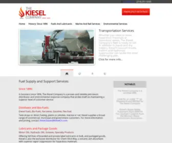 Kieselco.com(The Kiesel Company) Screenshot