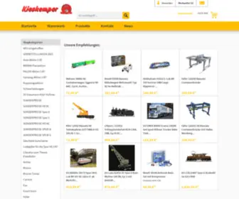 Kieskemper-Shop.de(Liliput Panzerspähzug) Screenshot