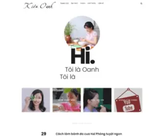 Kieuoanhblog.com(Kiều Oanh Blog) Screenshot