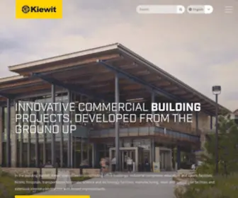 Kiewit.com(Kiewit Corporation) Screenshot