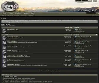 Kifaruforums.net(Kifaru Forums) Screenshot
