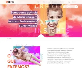 Kife.com.br(Kife) Screenshot