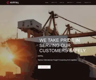 Kiffal.com(International Freight Forwarding Kannur) Screenshot