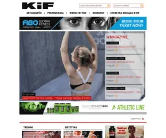 Kif.pl(Oficjalny Portal Magazynu Kulturystyka i Fitness) Screenshot