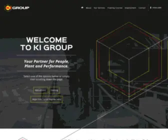 Kigroup.com.au(Your Partner for People) Screenshot