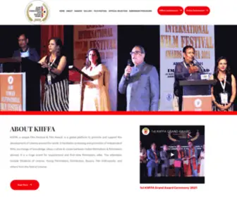 Kiiffa.com(Kashi Indian International Film Festival Awards (KIIFFA)) Screenshot