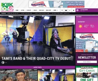 Kiik1049.com(KIIK 104.9) Screenshot