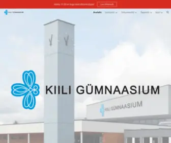 Kiili.edu.ee(Gümnaasium) Screenshot