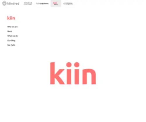 Kiinagency.com.au(Kiin Agency) Screenshot