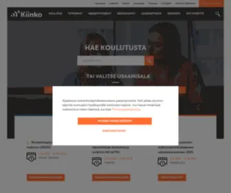 Kiinko.fi(Muutamme tiedon taidoksi ja toiminnaksi) Screenshot
