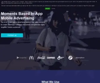 Kiip.me(Kiip redefines how brands connect with consumers through a moment) Screenshot