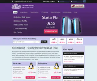 Kiirahosting.com(Kiira Hosting) Screenshot