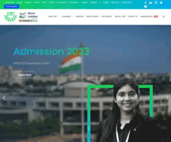Kiit.ac.in(One of the Top Private Universities in India) Screenshot
