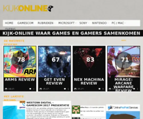 Kijk-Online.com(De gamesite waar games en gamers samenkomen) Screenshot