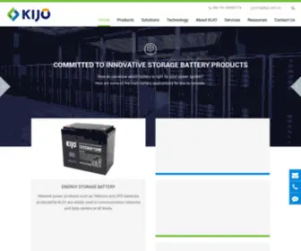 Kijo-Battery.com(KIJO Group) Screenshot