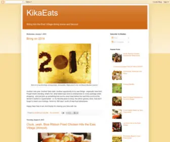 Kikaeats.com(Trust this food obsessed East Village blog) Screenshot