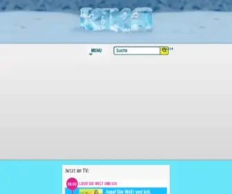 Kikaplus.net(Der Kinderkanal von ARD und ZDF) Screenshot