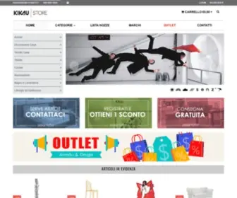 Kikaustore.it(Negozio online arredamento) Screenshot