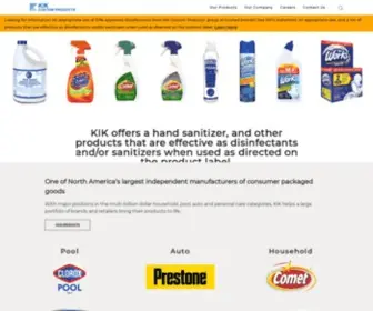 Kikcorp.com(Home) Screenshot