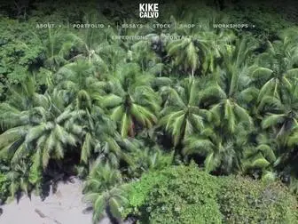 Kikecalvo.com(National Geographic Creative Photographer Kike Calvo) Screenshot
