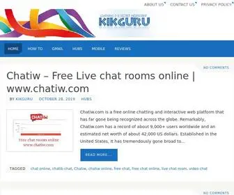 Kikguru.com(Get the app to work) Screenshot