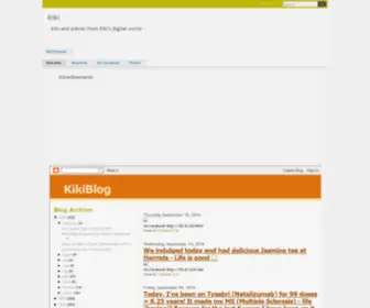 Kiki.info(Enter Kiki's digital world) Screenshot