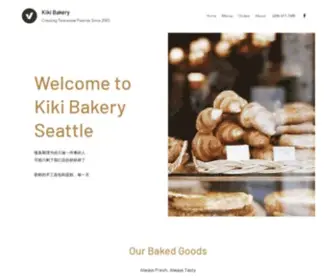 Kikibakery.com(Kiki Bakery) Screenshot