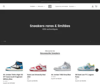 Kikikickz.com(Sneakers limitées) Screenshot