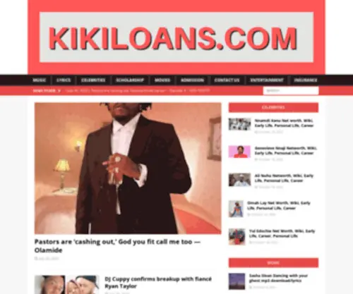 Kikiloans.com(Breaking news) Screenshot