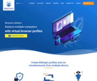 Kikilogin.com(Software Manage Multi) Screenshot