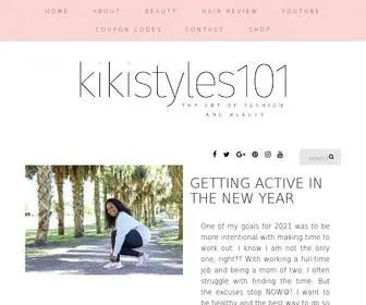 Kikistyles101.com(Kiki Styles 101) Screenshot