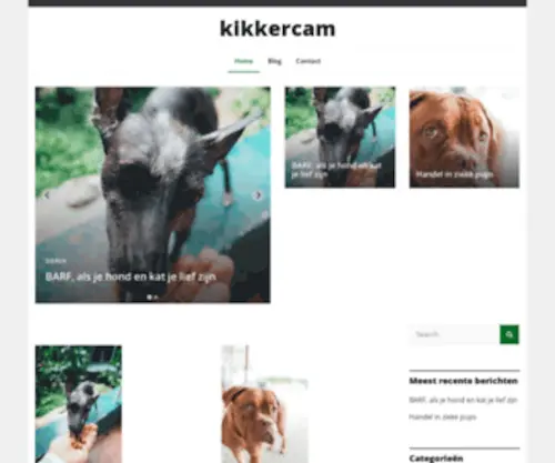 Kikkercam.nl(Home) Screenshot