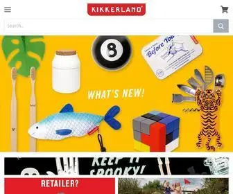 Kikkerland.com(Kikkerland Design Inc) Screenshot