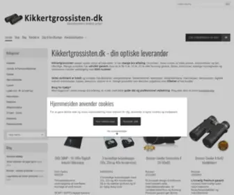 Kikkertgrossisten.dk(Mikroskoper) Screenshot