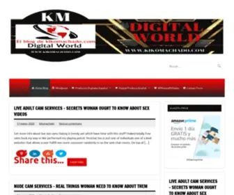 Kikomachado.com(Productos Digitales) Screenshot