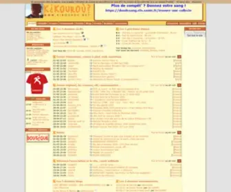 Kikourou.net(Communauté de sports d'endurance) Screenshot