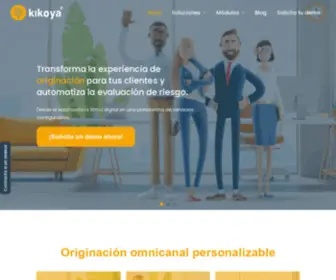 Kikoya.mx(SaaS para Financieras) Screenshot