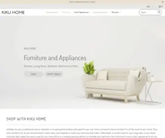 Kikuhome.com(Home Furniture) Screenshot