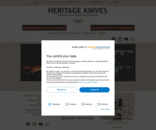 Kilatools.com(Heritage Knives) Screenshot