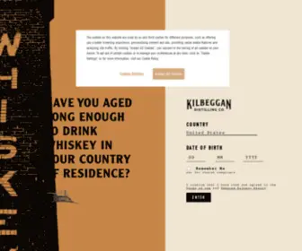 Kilbeggandistillery.com(Kilbeggan) Screenshot