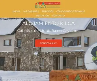 Kilcacaviahue.com(Kilca Caviahue Cabañas de montaña a Estrenar) Screenshot