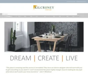 Kilcroneyfurniture.ie(Quality Designer Furniture for the Home) Screenshot