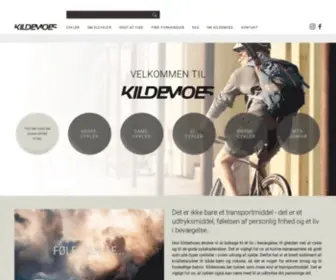 Kildemoes.dk(Kildemoes cykler) Screenshot