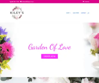 Kileys.co.za(Florest & Gift Shop) Screenshot