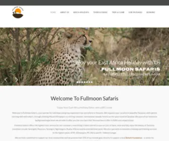 Kilifullmoonsafaris.com(Your Kilimanjaro best Tour Operator) Screenshot