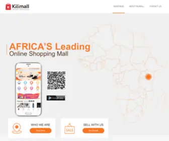 Kilimall.com(Kilimall africa No.1 Online Shopping Platform About Kilimall) Screenshot