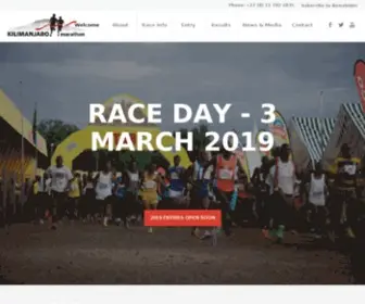 Kilimanjaromarathon.com(The People's Race) Screenshot