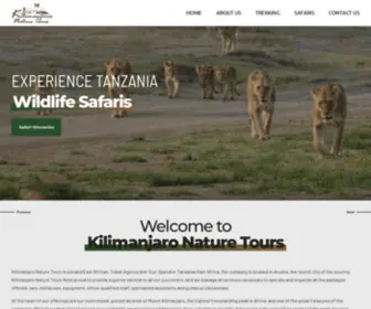 Kilimanjaronaturetours.com(Kilimanjaro nature tours) Screenshot