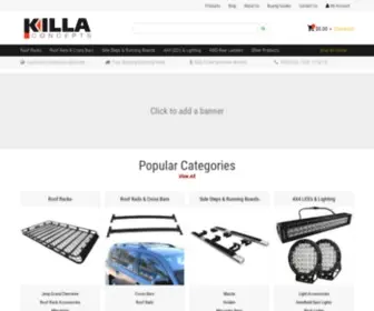 Killaconcepts.com.au(Killa Concepts) Screenshot